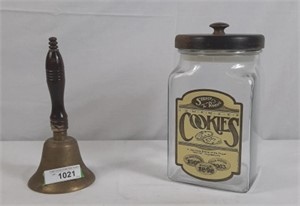 Bell and cookie jar