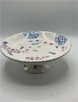 11" Lilac Pottery Cake Stand