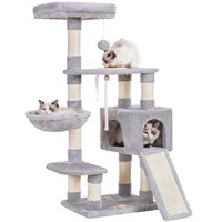 Heybly Cat Tree Cat Tower for Indoor Cats Multi-Le