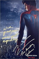 Autograph COA Amazing Spider-Man Photo