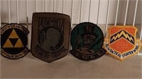 POW MIA Patch + 3 Other Patches