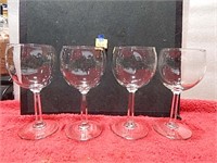 4ct Red Wine Glasses
