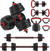 4-in-1 Portable Changeable Adjustable Dumbbell Set