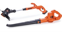 BLACK+DECKER 10IN STRING TRIMMER AND HARD SURFACE