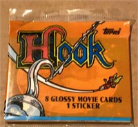 UNOPENED 1991 HOOK Trading Cards Package