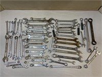 50+ wrenches. Open & Closed asst makers