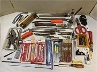 LG misc Carpenter and mechanics tool lot.