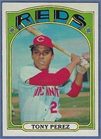Nice 1972 Topps #80 Tony Perez Cincinnati Reds