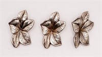 Vintage Sterling Earrings & Brooch Pin