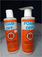 2 Bottles of Foam Off for Bait Tanks