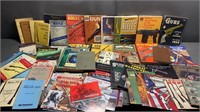 60+pc Guns & Firearms Related Books Manuals