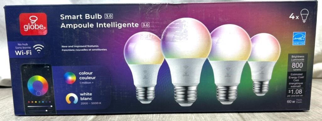 Globe Smart Bulb (4 Pack )