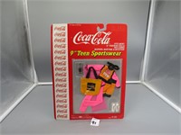 1986 Coca Cola 9" Teen Sportswear