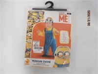 Minion Dave Child Costume Toddler 2-4 USA Size