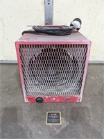 Vintage Square Job Site Electric Heater