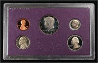 1987 United States Mint Proof Set 5 coins - No Out