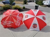 Vintage Cola-Cola Umbrellas
