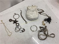 Assorted Jewelry & Purse