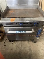 Imperial griddle/oven combo