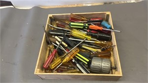 Box of screwdrivers