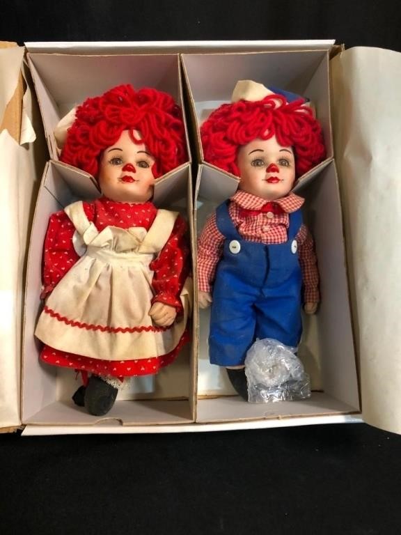 Marie Osmond Fine Porcelain Dolls "Twins"