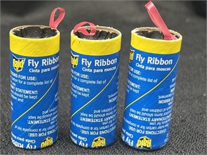 (3) NEW Raid Fly Ribbons