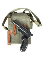 Polish 4 Gauge Flare Pistol Gun with Bag