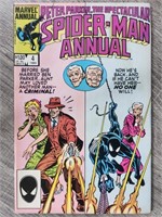 Spectacular Spider-man Ann #4 (1984) 1st IRON CAT*