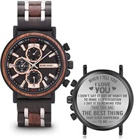 New personalized engraved watch for men