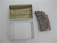 Bronze Finish Dragon Lighter w/ Box