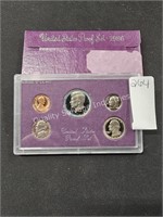 1986 US proof uncirculated set (display case)