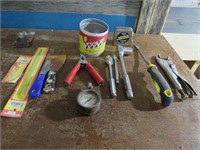 ASSTD. TOOLS & RATCHETS(1/2"&1/4") & SCRAPERS