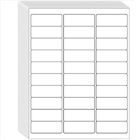 NEW 1" x 2-5/8" Shipping Address Labels-50 Sheets