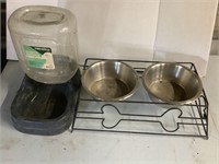 pet bowls and auto water container