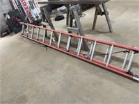 21' Fiberglass Extension Ladder (300 lb)
