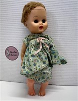 Vintage 1950's Drink/Wet 12-Inch Baby Doll