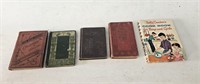 Set of 5 vintage small books