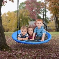 Saucer Tree Swing 46 Inch, 800 lb Weight Cap Bl