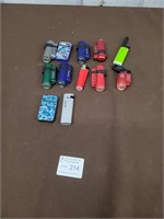 Mix lot flame and tourch lighters