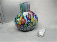 4" Tall Murano Glass Vessel  -  WOW!