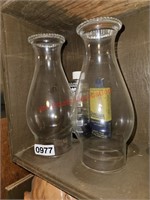 Glass Oil Lamp Tops and Fuel