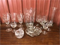 Clear Glass Assorted Items