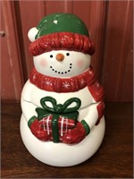 Snowman Cookie Jar By Cheryl's
