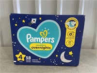 Pampers Overnites Size 4
