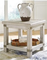 ASHLEY CARYNHURST FARMHOUSE END TABLE