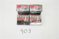 100RNDS/4BOXES OF HORNADY CRICTICAL DUTY 9MM 135GR