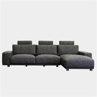 Fabre 2-Pc Corner Sectional L-Shape Sofa