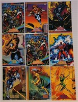 1993 Marvel Cards (magneto has crease)