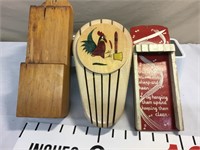 Vintage knife holders