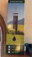 NIB 42" metal wind chimes